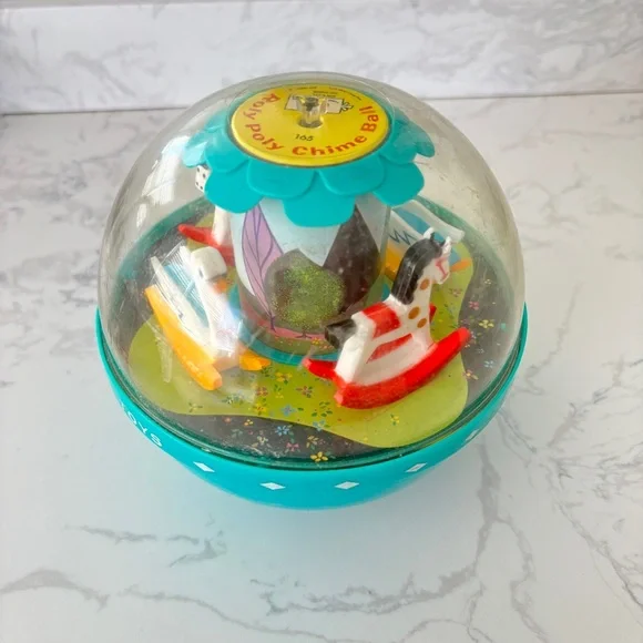Vintage fisher-Price Roly Poly chime ball - Picture 5 of 7